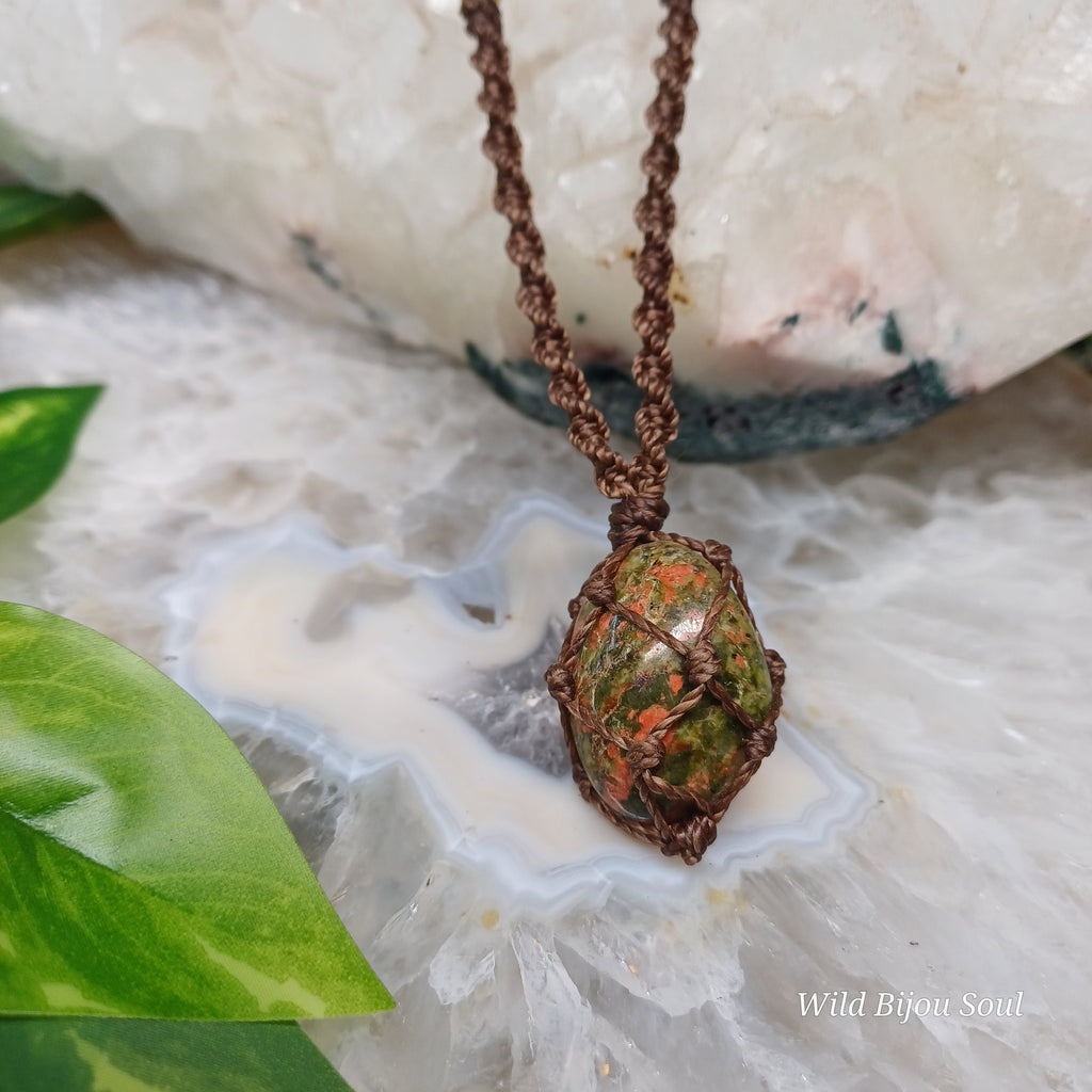 Unakite Necklace