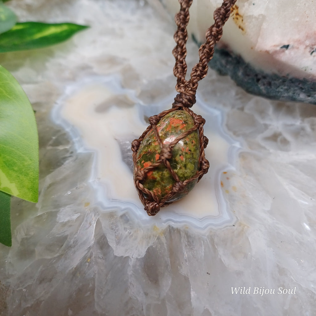 Unakite Necklace