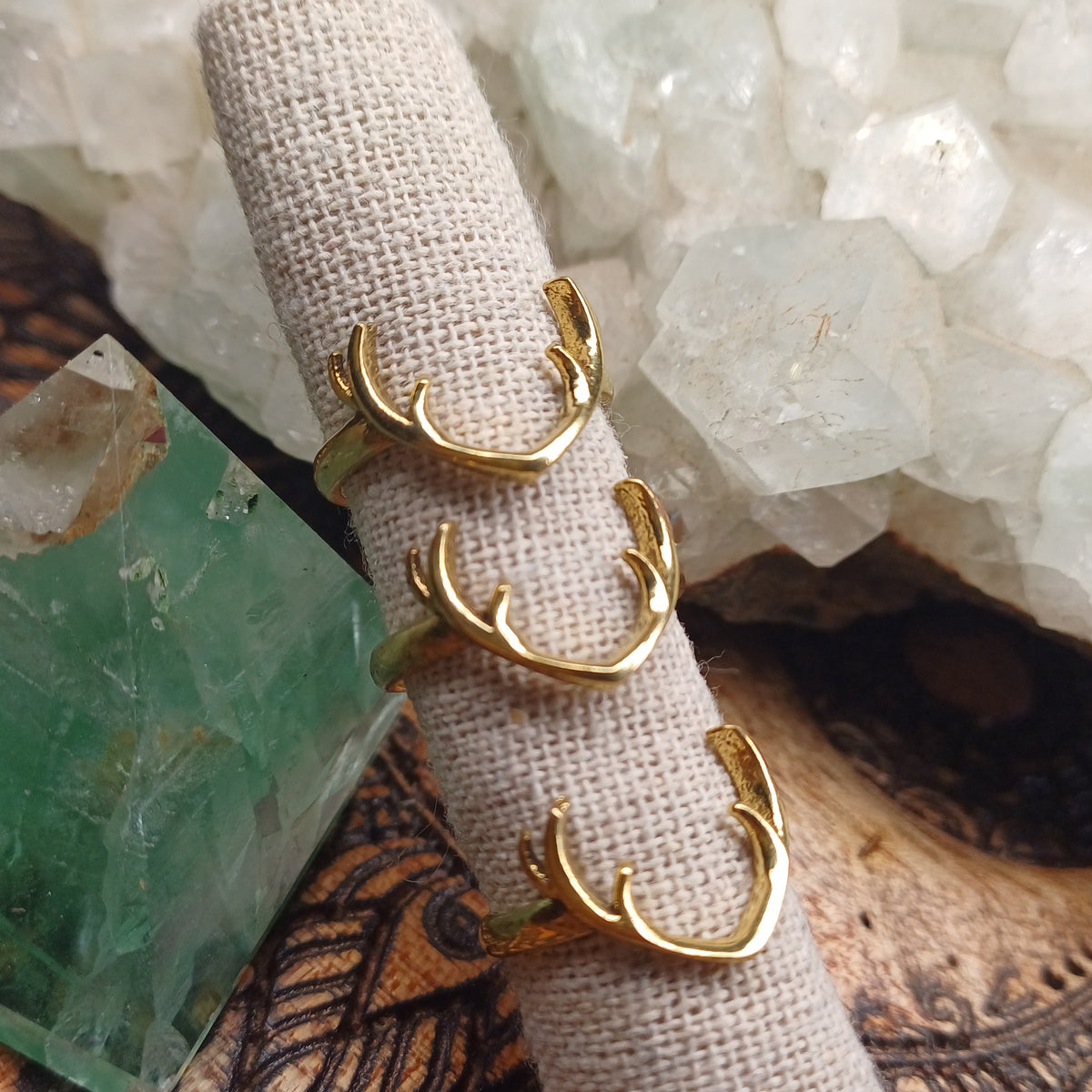 Antler Rings