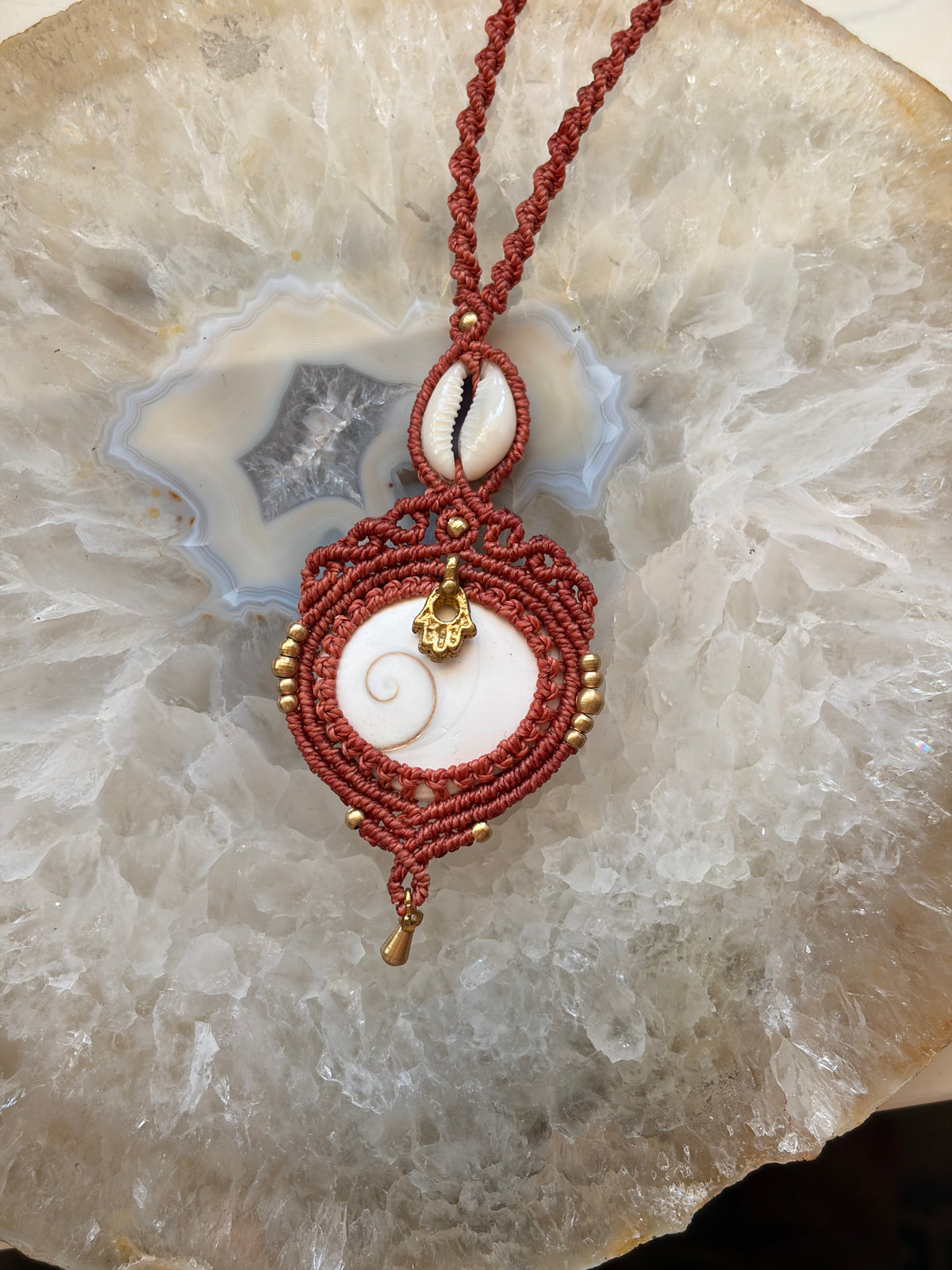 Shiva Shell Necklace