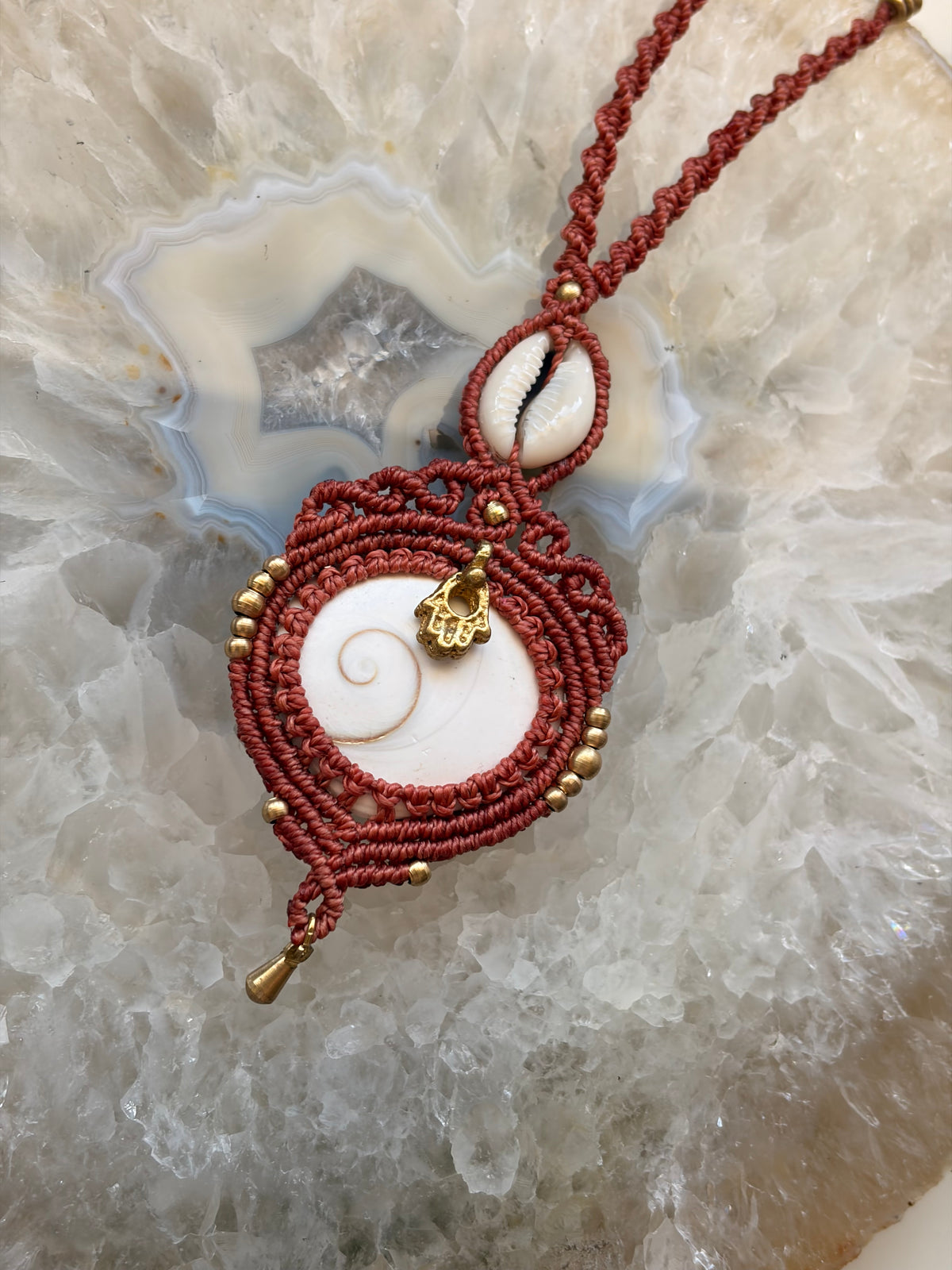 Shiva Shell Necklace