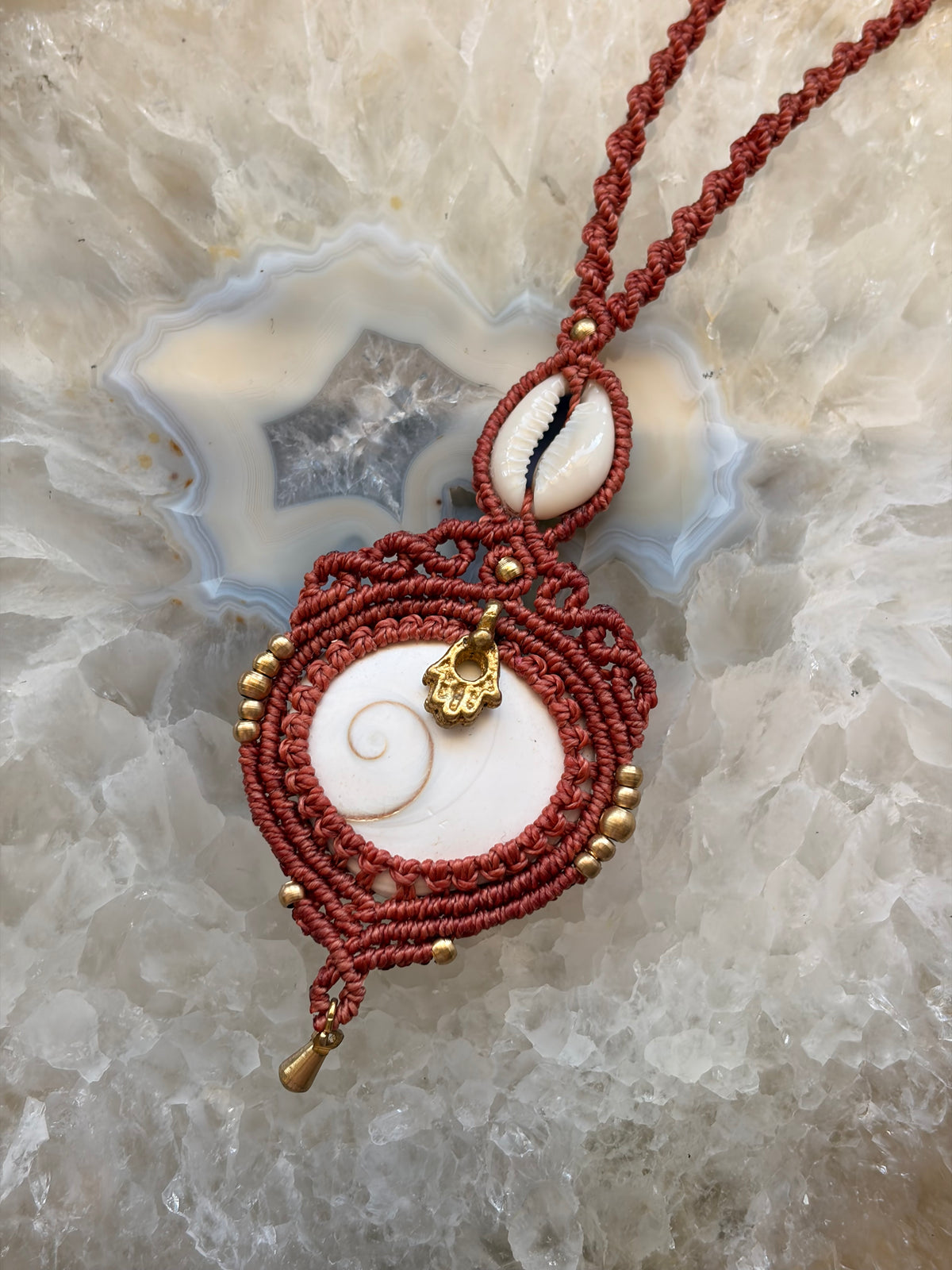 Shiva Shell Necklace