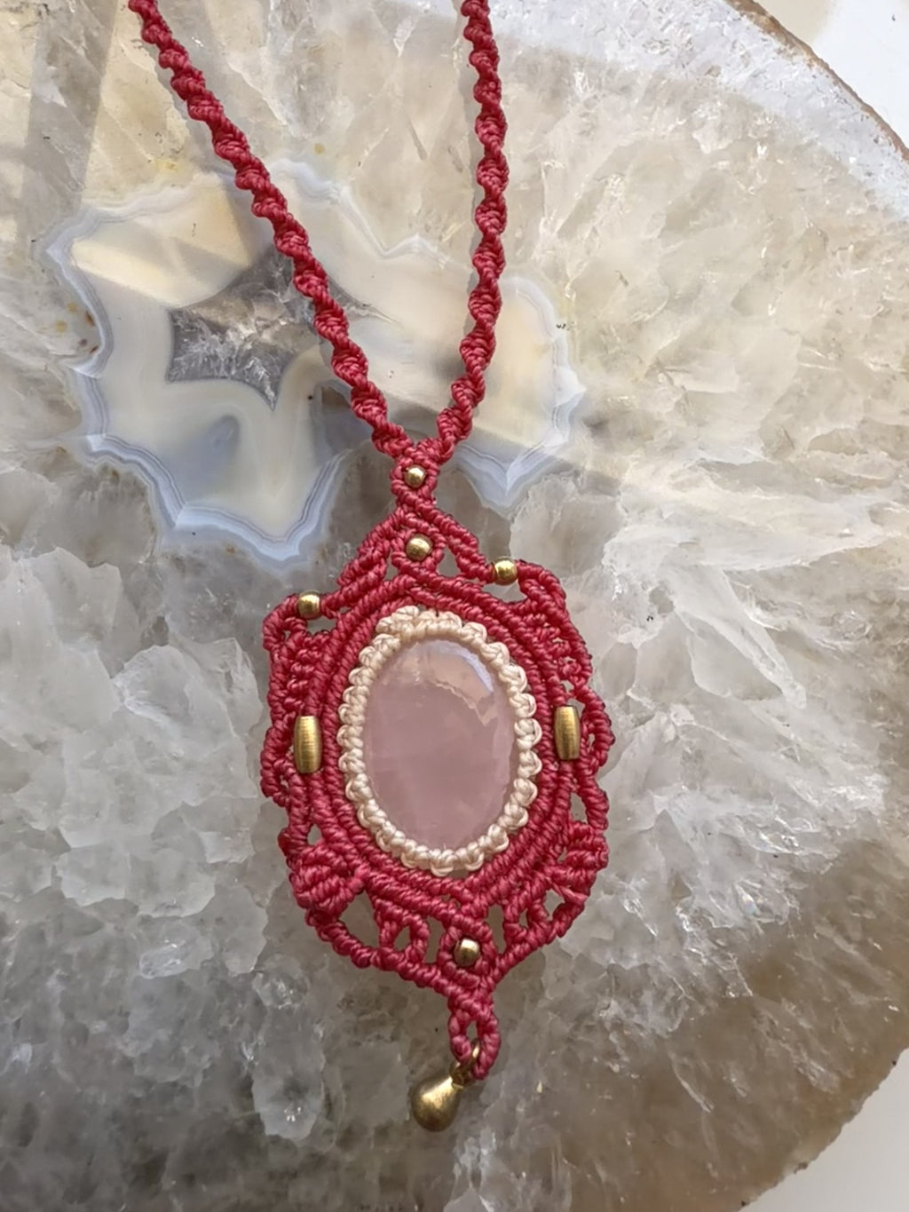 Rose Quartz Necklace