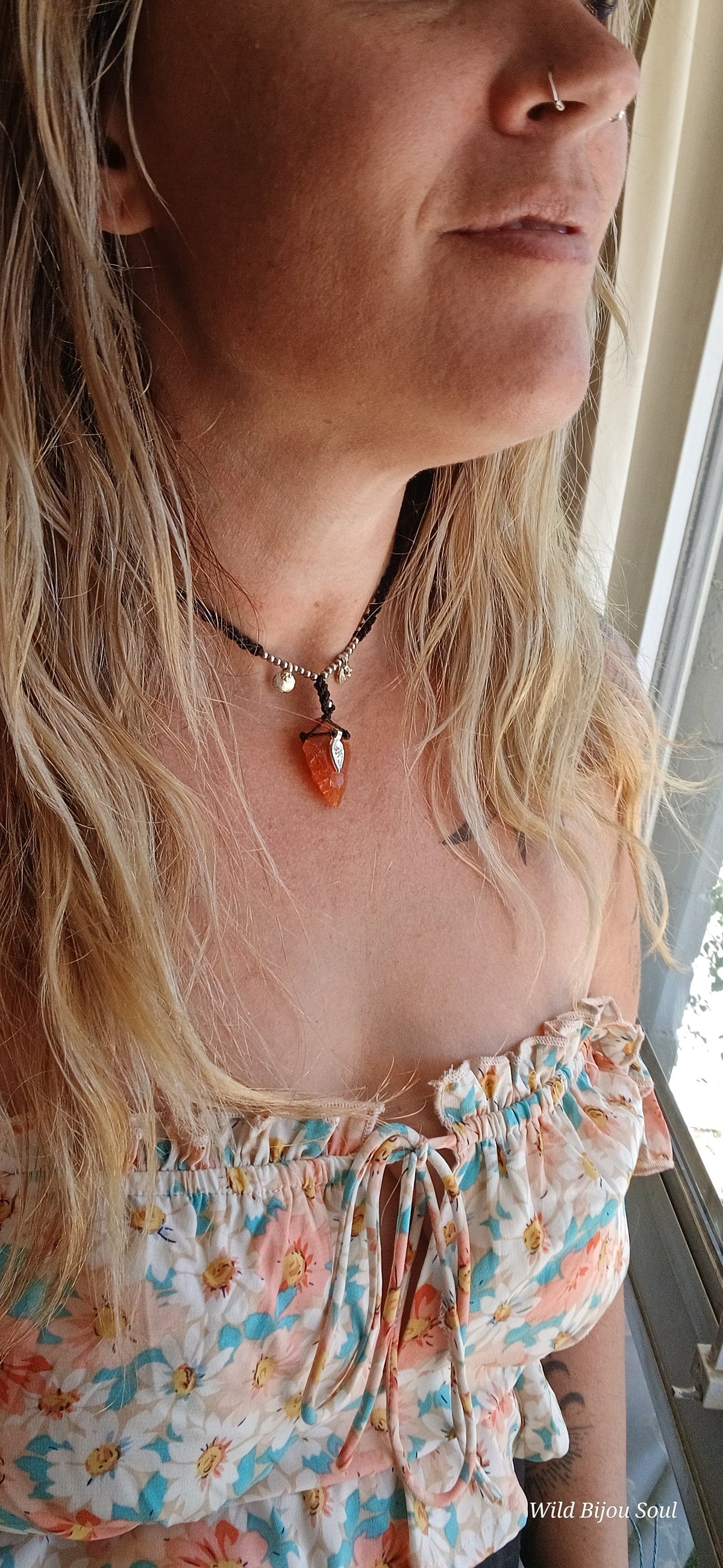Carnelian Arrowhead necklace
